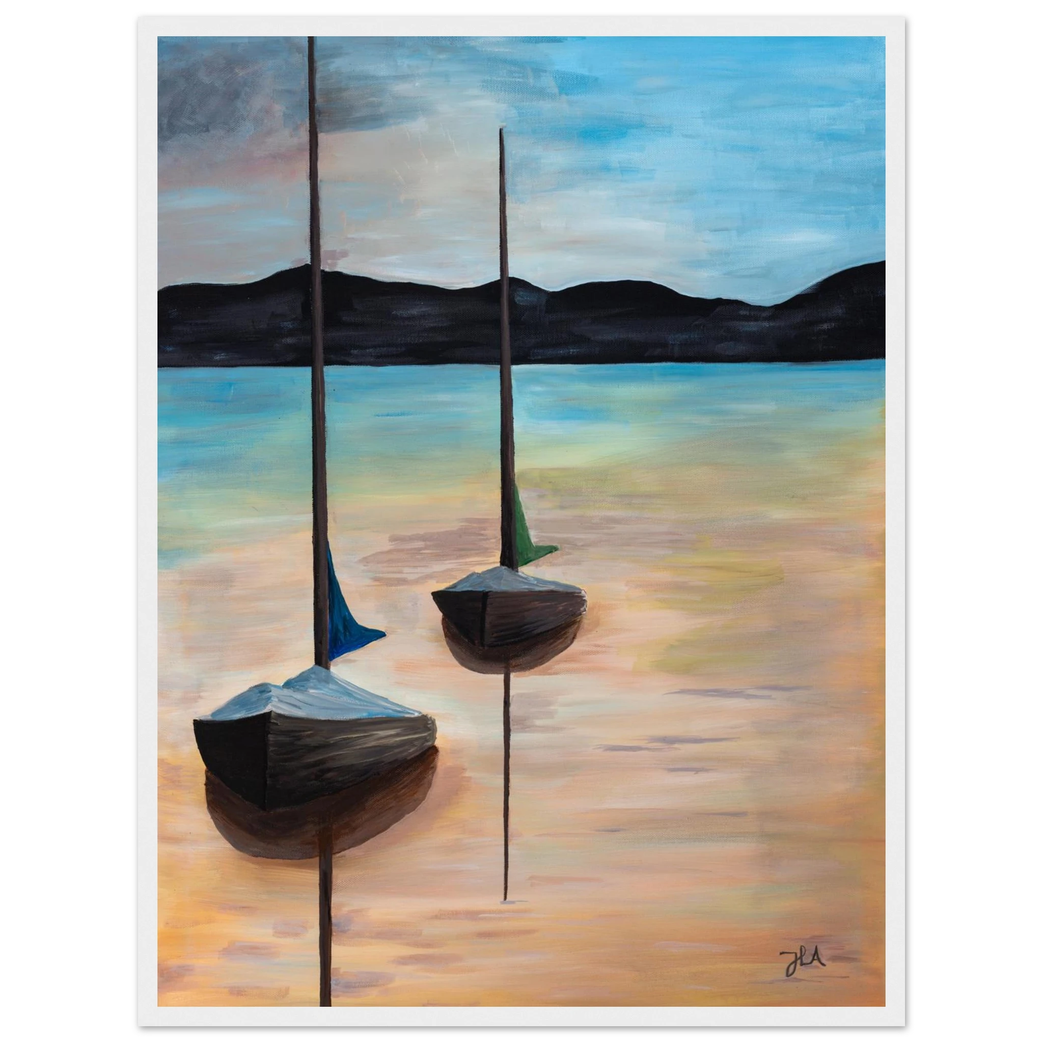 Maritim kunst fra norsk kunstner